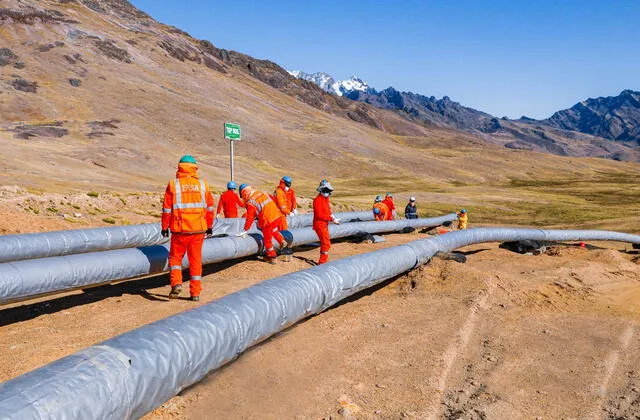  El Gasoducto Sur está paralizado desde el 2017. Foto: Andina   