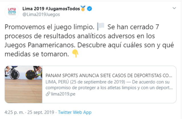 Lima 2019: Brian Paredes, atleta de balonmano, dio positivo en control antidopaje.