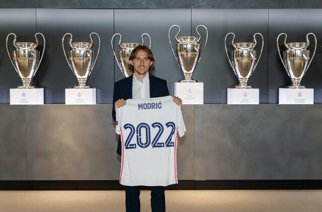 Modric ganó un balón de oro y el premio The Best como jugador del Real Madrid. Foto: Real Madrid