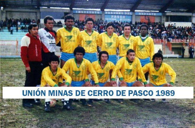 Unión Minas jugó 16 temporadas en la primera división del fútbol peruano. Foto: Unión Minas   