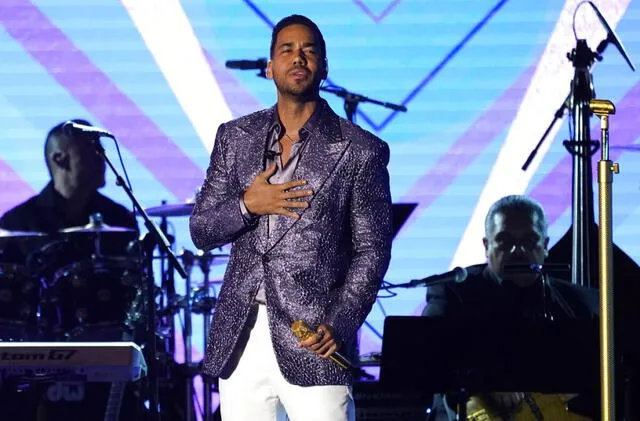  Romeo Santos ganó popularidad por ser vocalista de Aventura. Foto: AP   