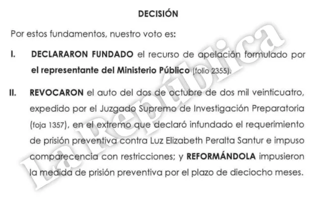  Corte Suprema ratificó los 18 meses de prisión preventiva contra Andrés Hurtado. | Foto: Poder Judicial.   