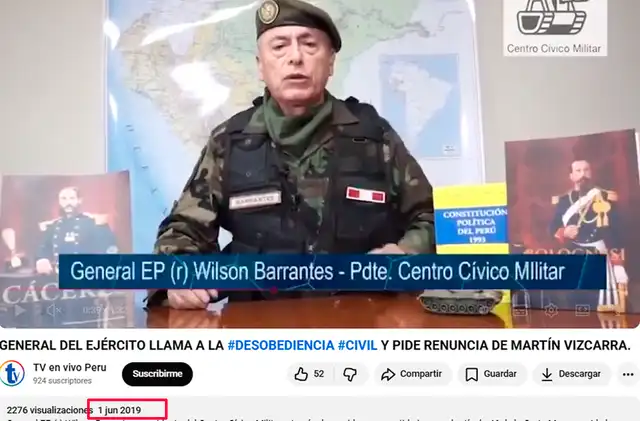 Video original fue subido el 1 de junio de 2019. Foto: YouTube Video original fue subido el 1 de junio de 2019. Foto: YouTube