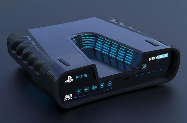 PS5 dev kit renderizado