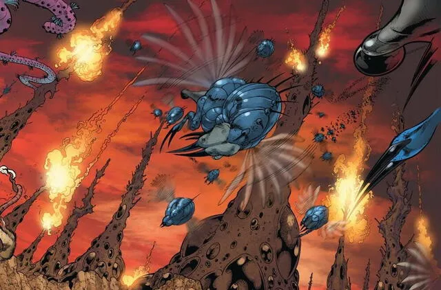 El planeta de Gorr en los cómics de Marvel. Foto: Marvel Comics