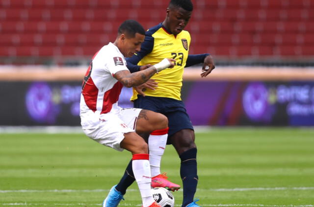 La última vez que Perú y Ecuador se enfrentaron fue el pasado 8 de junio en Quito por eliminatorias. Foto: difusión