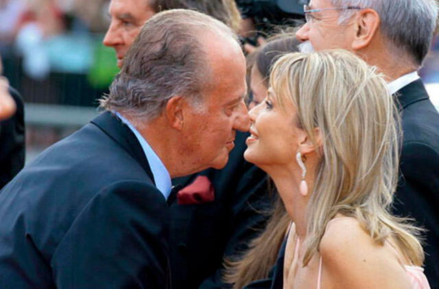 Rey Juan Carlos y Corinna Larsen.