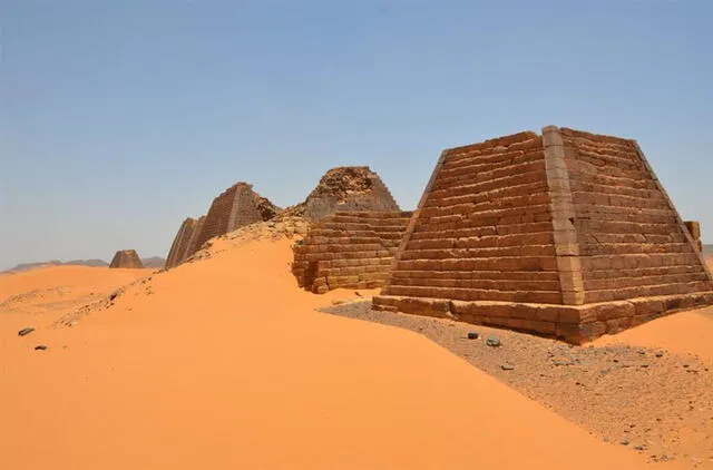 Las pirámides de este país son menos conocidas que las de Egipto y, en menor medida, las de México. Foto: Ahmed Mahmoud.   