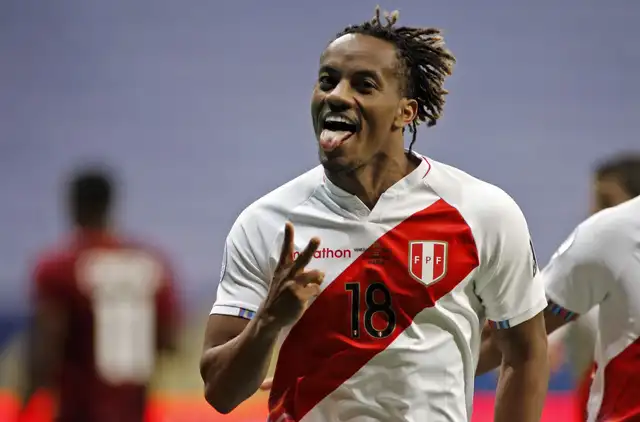André Carrillo será nuevo jugador de Corinthians. Foto: AFP   