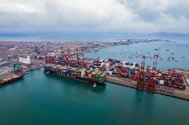 Muelle del Bicentenario así fue considerado el puerto del Callao. Foto: Andina.   