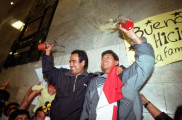 Carlos Rincón y Eduardo del Perú. Foto: LR Carlos Rincón y Eduardo del Perú. Foto: LR