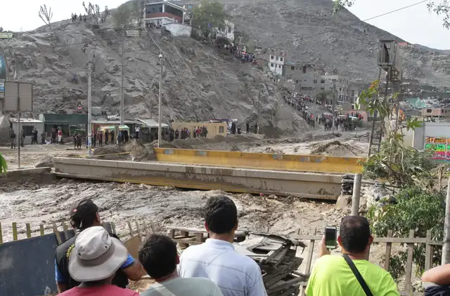 Dina Boluarte | Quebrada Huaycoloro | ANIN | Contraloría