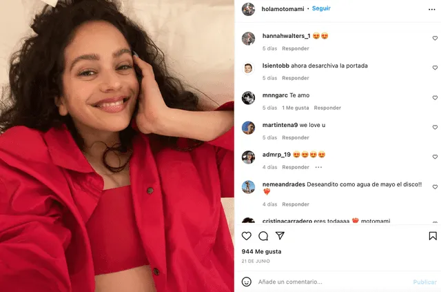El nuevo disco que presentará Rosalía en el 2022 tiene el nombre de su segunda cuenta de Instagram. Foto: difusión