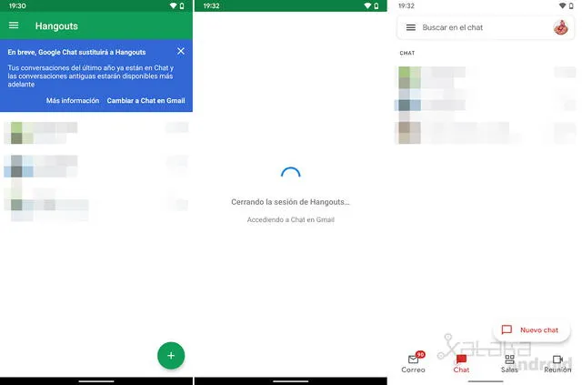 El cierre de Hangouts todavía no tiene fecha. Foto: Xataka