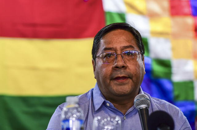  Tiempo atrás, Luis Arce destacó que Bolivia había "retornado a la senda de la estabilidad” a diferencia de otros países. Foto: AFP    