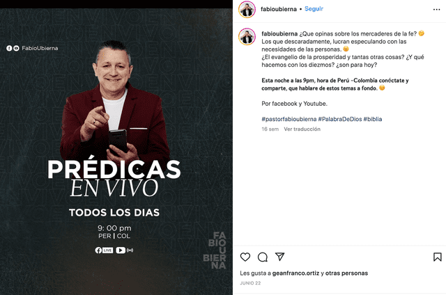 ¿Qué fue de Fabio Ubierna, el pastor que se presentó en “El gran show” y pasó el reto de tacones?