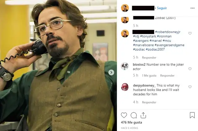 La increíble comparación del ‘Joker’ de Joaquin Phoenix con Robert Downey Jr.