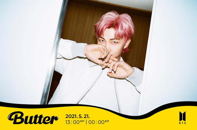 Imagen teaser de Namjoon ((RM) para "Butter". Foto: Big Hit