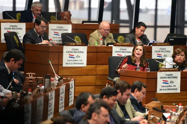 El Congreso paraguayo aprueba plan de contingencia del Ejecutivo en dos días. Foto: AFP.