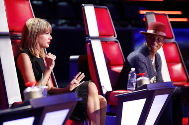 Taylor Swift como coach en "The Voice" de 2014