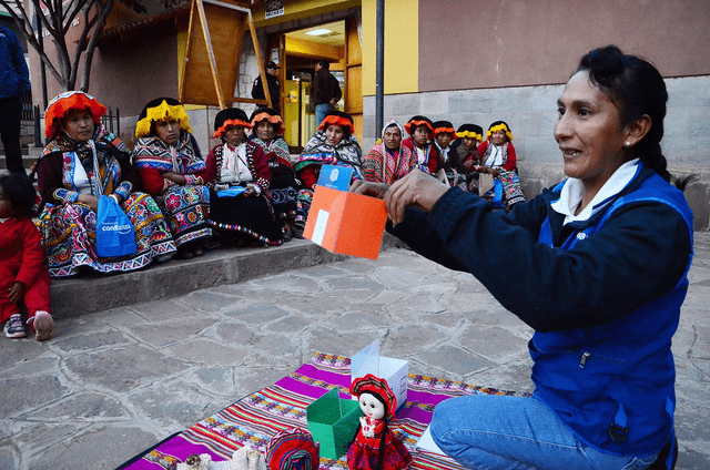 Una peruana que empodera a mujeres rurales