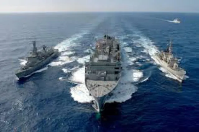 Perú y Chile participan en ejercicio naval  más grande del mundo 