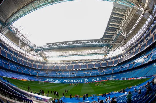 El Bernabéu es la casa del cuadro merengue. Foto: Real Madrid.   