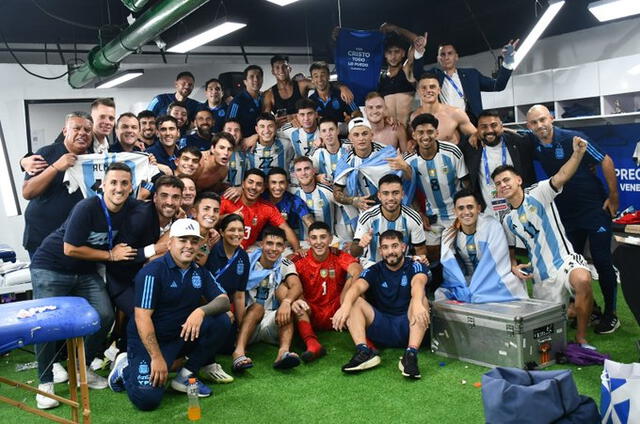 Argentina Sub-23 clasificó a París 2024. Foto: selección argentina/X 