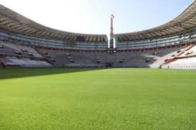  Campo del Estadio Nacional, ubicado en la capital del Perú. Foto: gop.pe   