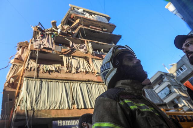 Los bombardeos, centrados principalmente en el sur y el este de Líbano. Foto: AFP.   