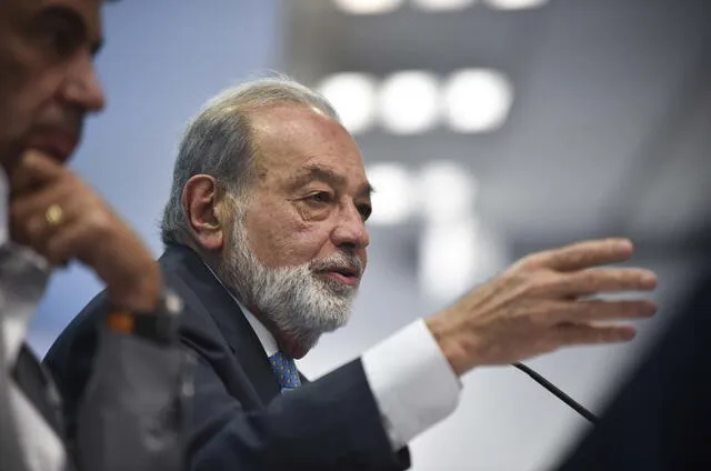 El hombre más rico de América Latina en 2024 es Carlos Slim Helú, con una fortuna estimada de 102 mil millones de dólares. Foto: AFP.   