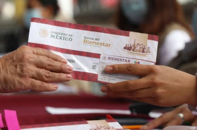  La Pensión Bienestar para adultos mayores se paga bimestralmente. Foto: Banco del Bienestar   