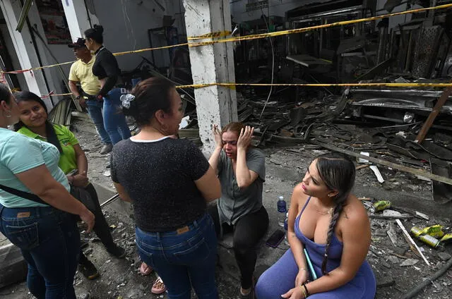Los atentados, que incluyeron coches bomba y drones explosivos, se concentraron en los departamentos de Valle del Cauca y Cauca. Foto: AFP Los atentados, que incluyeron coches bomba y drones explosivos, se concentraron en los departamentos de Valle del Cauca y Cauca. Foto: AFP