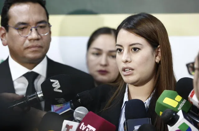  Jessy Gutiérrez, hermana de Sheyla, exige celeridad en la extradición del principal sospechoso, Jossimar Cabrera. Foto: Marco Cotrina/LR   