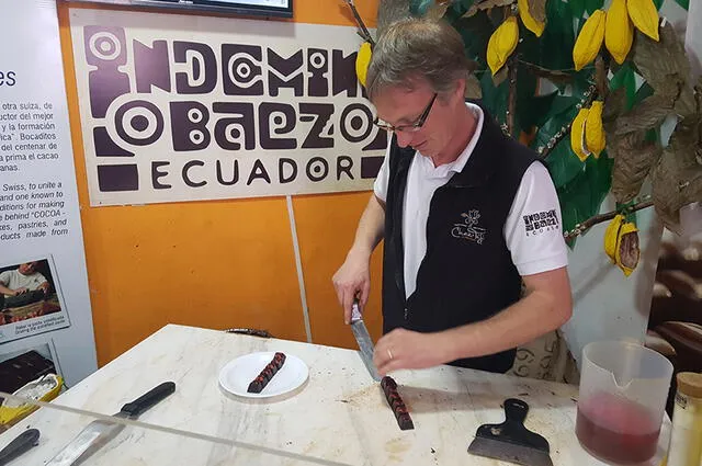 Un suizo enamorado del chocolate ecuatoriano