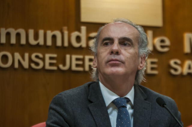 Enrique Ruíz Escudero, consejero de Sanidad de Madrid.