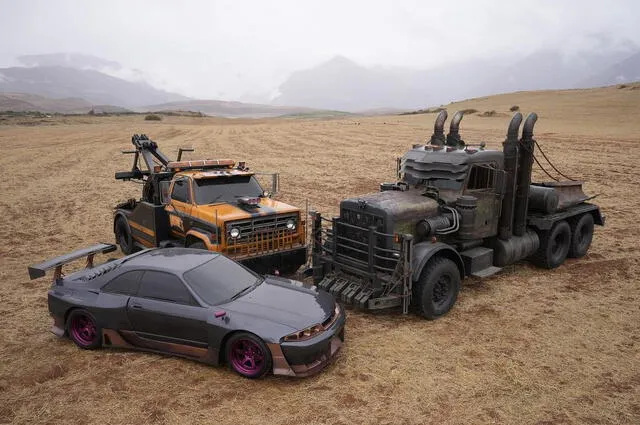 Transformers en Cusco. Nuevas fotografías de los Autobots y Decepticons. Foto: @ARamosofficial