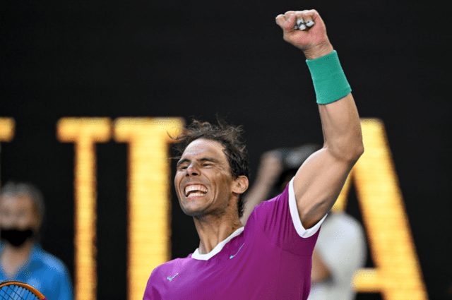 Rafael Nadal pasó a semifinales del Australian Open tras vencer a Denis Shapovalov. Foto: EFE