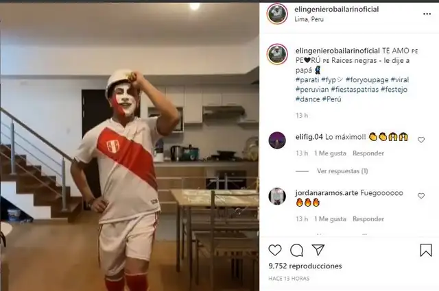 El Ingeniero bailarín estrena nuevo baile. Foto: El ingeniero bailarín/ Instagram