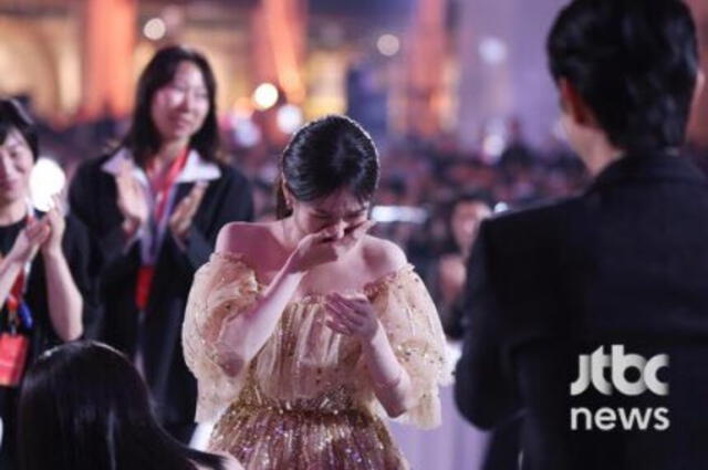  Park Eun Bin en los Baeksang Arts Award. Foto: JTBC  