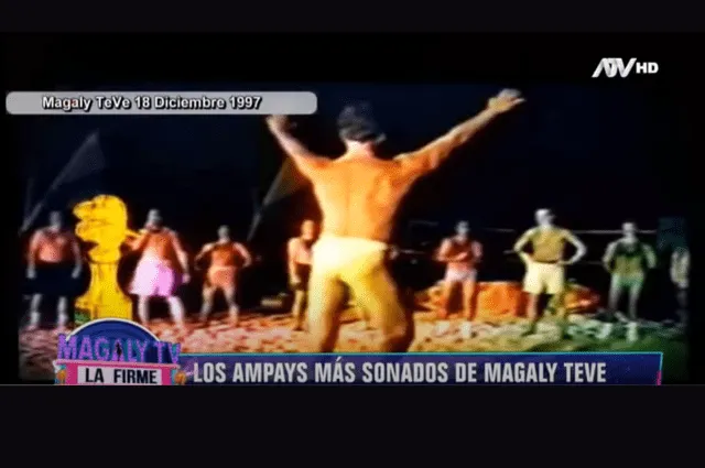 El primer ampay de Magaly Medina, su 'víctima' fue Paul Martin. Foto: captura de ATV El primer ampay de Magaly Medina, su 'víctima' fue Paul Martin. Foto: captura de ATV