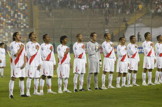 Selección peruana en las Eliminatorias 2010. Foto: GLR   