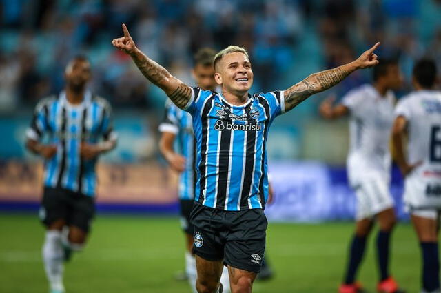 Soteldo llegó a Gremio luego que el Santos FC descendiera a la segunda división del fútbol brasileño. Foto: SofascoreLA/X   