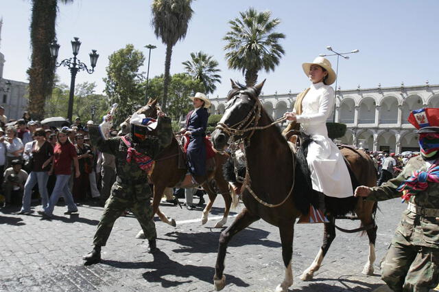  Pasacalle de Arequipa se celebrará el 3 de agosto. Foto: LR    