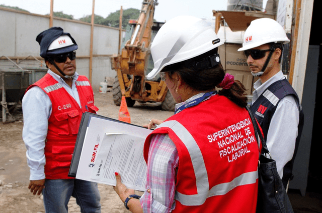 Trabajadores de la Sunafil. Foto: Andina.   