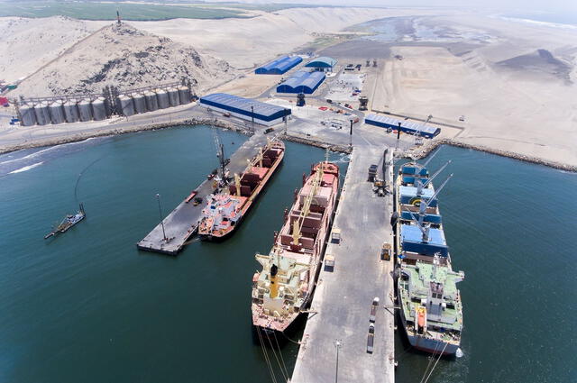  El Estado peruano adjudicó a la empresa Terminal Portuario Jinzhao Perú el Nuevo Terminal Portuario de San Juan de Marcona. Foto: Andina    