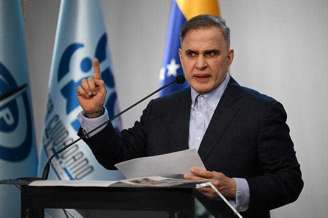 Tarek William Saab es el fiscal general de Venezuela, un cargo que ocupa desde 2017. Foto: AFP.   