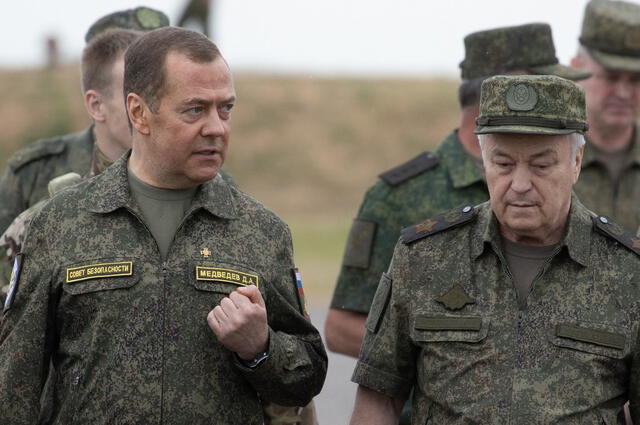 Las advertencias de Medvedev generan reacciones en diversos sectores. Foto: AFP.   