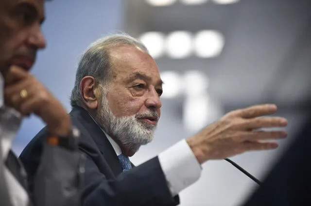  Carlos Slim Helú es reconocido como el único hombre de América Latina. Foto: AFP.   