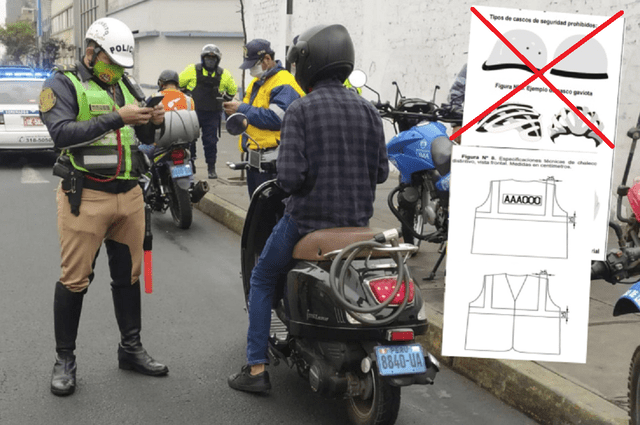 Nuevas normas de seguridad vial para motociclistas en Lima y Callao desde mayo de 2025. Foto: composición LR. Nuevas normas de seguridad vial para motociclistas en Lima y Callao desde mayo de 2025. Foto: composición LR.